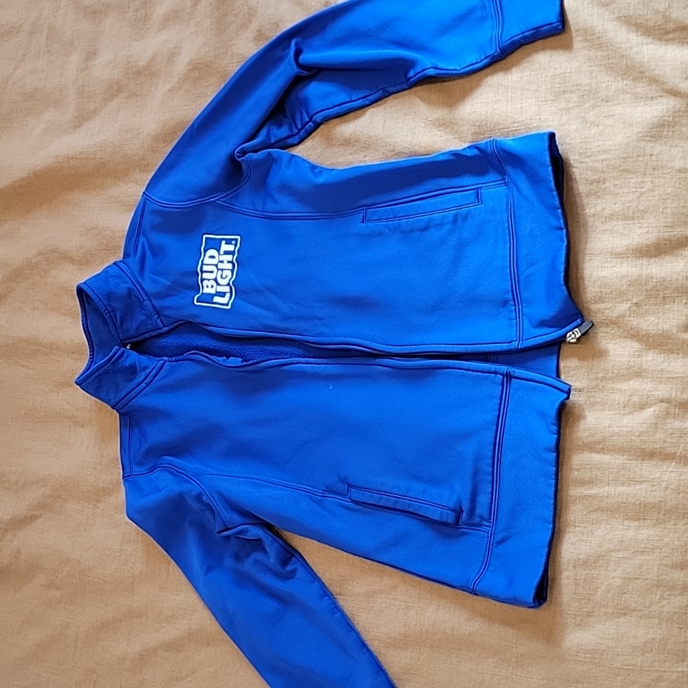 Bud Light Budweiser Girl zip up jacket